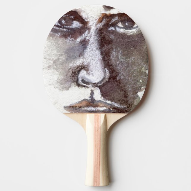 "Features" Ping Pong Paddle (Front)