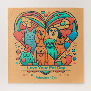 Feb 17th - Love Your Pet Day Jigsaw Puzzle