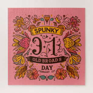 Feb 1st - Spunky Old Broads Day Jigsaw Puzzle