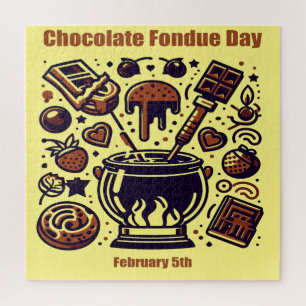 Feb 5th - Chocolate Fondue Day Jigsaw Puzzle