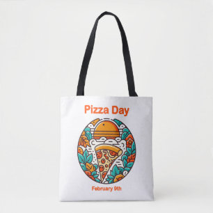 Feb 9th - Pizza Day Tote Bag