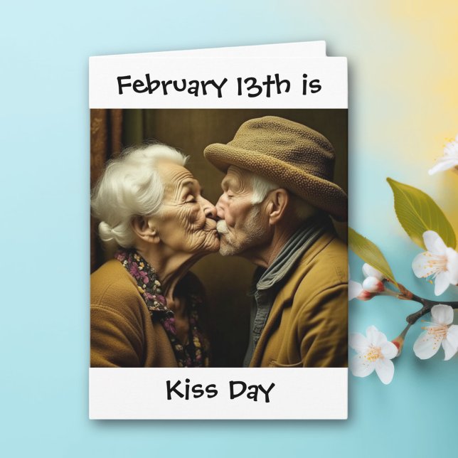 February 13th is Kiss Day Card (Creator Uploaded)