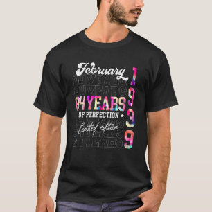 February 1939 84 Years Old 84th Birthday T-Shirt