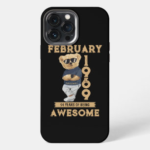 February 1969 54 Years Of Being Awesome iPhone 13 Pro Max Case