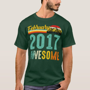 February 2017 Birthday Gift Shirt Vintage February