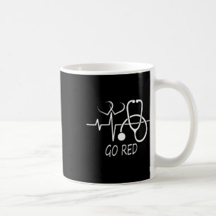 February Heart Health Month American Heart Health  Coffee Mug