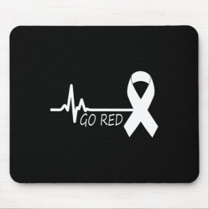 February Heart Health Month American Heart Health  Mouse Pad