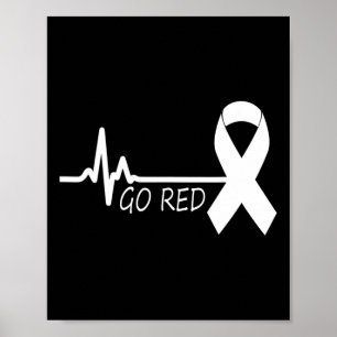 February Heart Health Month American Heart Health Poster