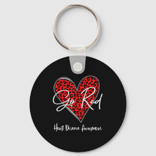 February Is Red Heart Health Heart Disease Awarene Key Ring