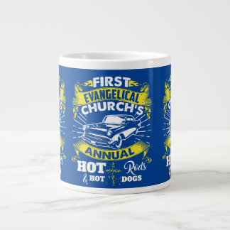 FEC Hot Rods & Hot Dogs Large Coffee Mug