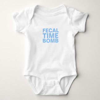 Fecal Time Bomb baby bodysuit