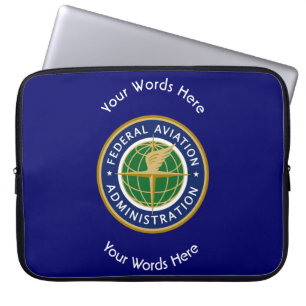 Federal Aviation Administration Shield Laptop Sleeve