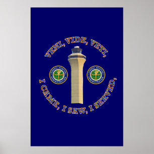 Federal Aviation Administration VVV Shield Poster
