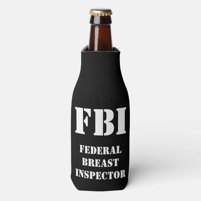 FEDERAL BREAST INSPECTOR BOTTLE COOLER (Bottle Front)
