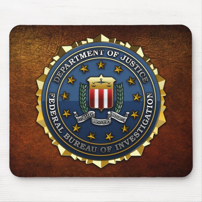 Federal Bureau of Investigation Mouse Pad (Front)