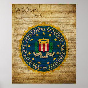 Federal Bureau of Investigation Poster