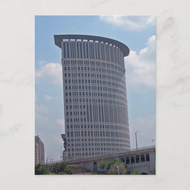 Federal Courthouse Tower, Cleveland Ohio Postcard (Front)