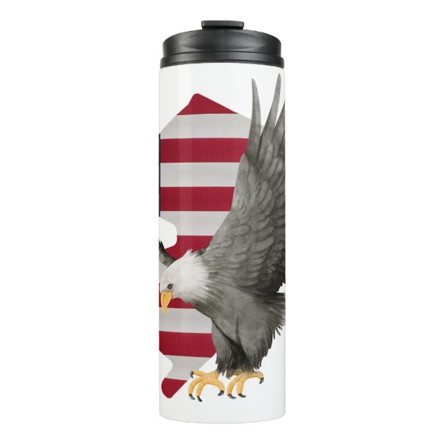 Federal Flask Thermal Tumbler (Front)