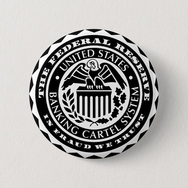 Federal Reserve Button (Front)