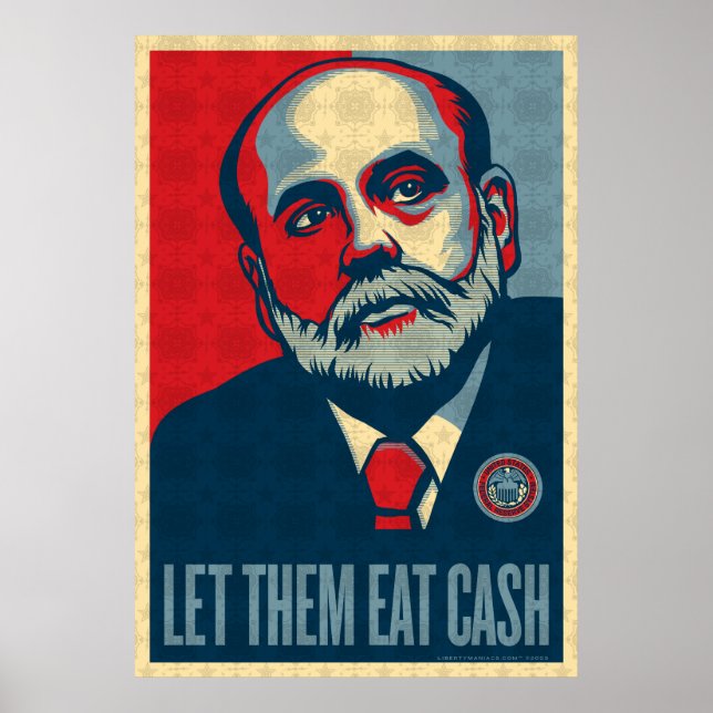 Federal Reserve Chair Ben Bernanke Print (Front)