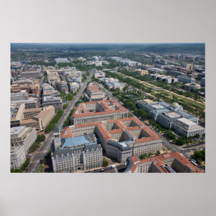 Federal Triangle Washington D.C. Poster