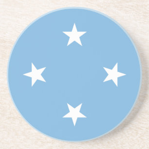 Federated States of Micronesia Flag Coaster