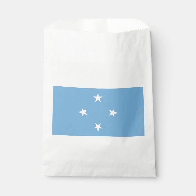 Federated States of Micronesia Flag Favour Bag (Front)