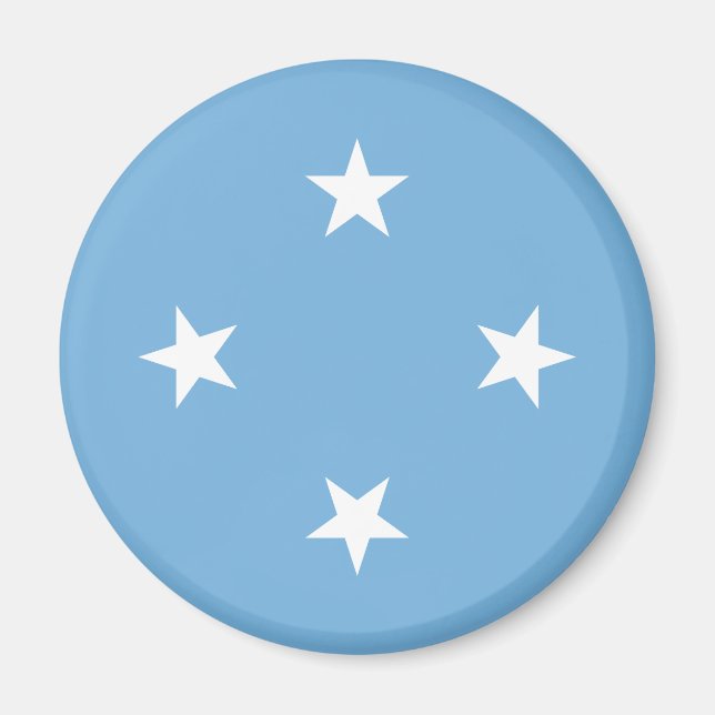 Federated States of Micronesia Flag Magnet (Front)