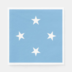 Federated States of Micronesia Flag Napkin