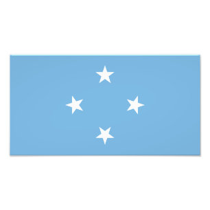 Federated States of Micronesia Flag Photo Print