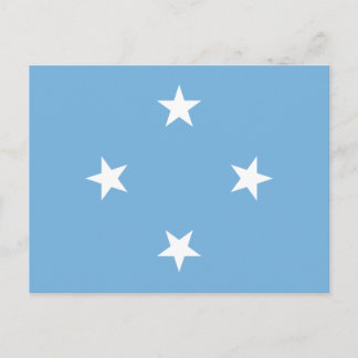 Federated States of Micronesia Flag Postcard