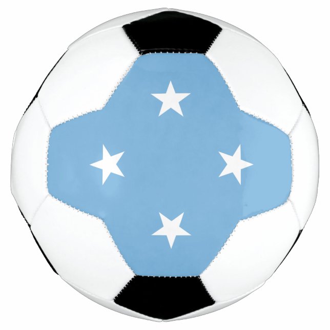 Federated States of Micronesia Flag Soccer Ball (Front)