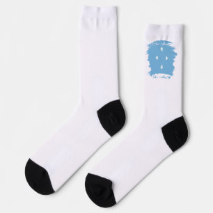 Federated States of Micronesia flag Socks