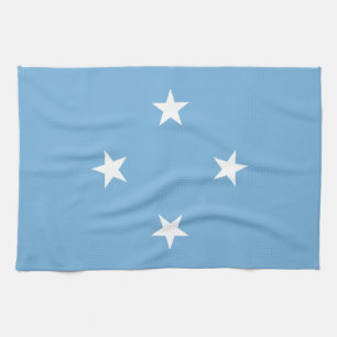 Federated States of Micronesia Flag Tea Towel