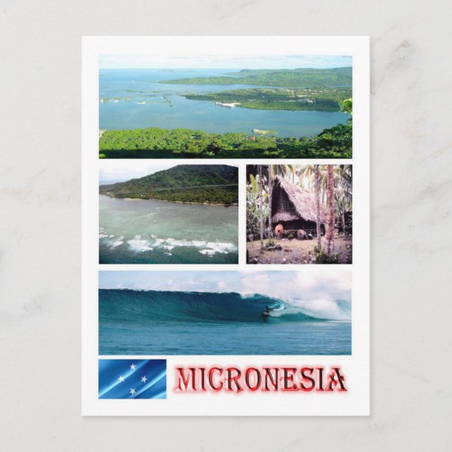 Federated States of Micronesia - Mosaic - Postcard (Front)