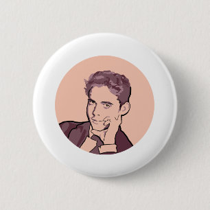 Federico Garcia Lorca 6 Cm Round Badge