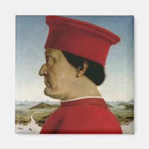 Federigo da Montefeltro Duke of Urbino, c.1465 Magnet