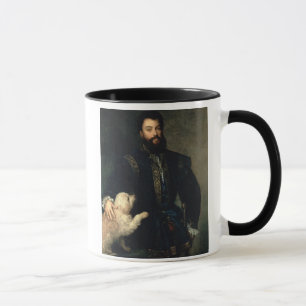 Federigo Gonzaga, Duke of Mantua, c.1525-30 (oil o Mug
