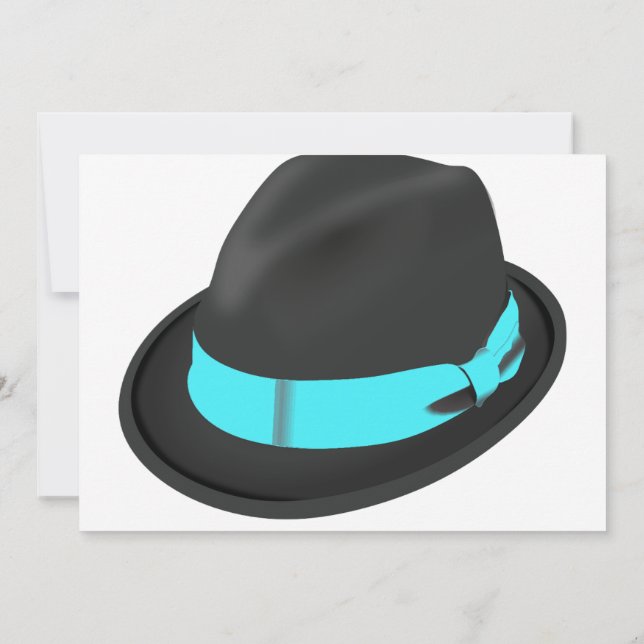 Fedora Invitation (Back)