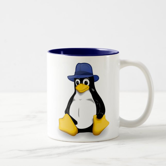 Fedora Linux Mug (Right)