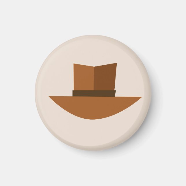Fedora Magnet (Front)