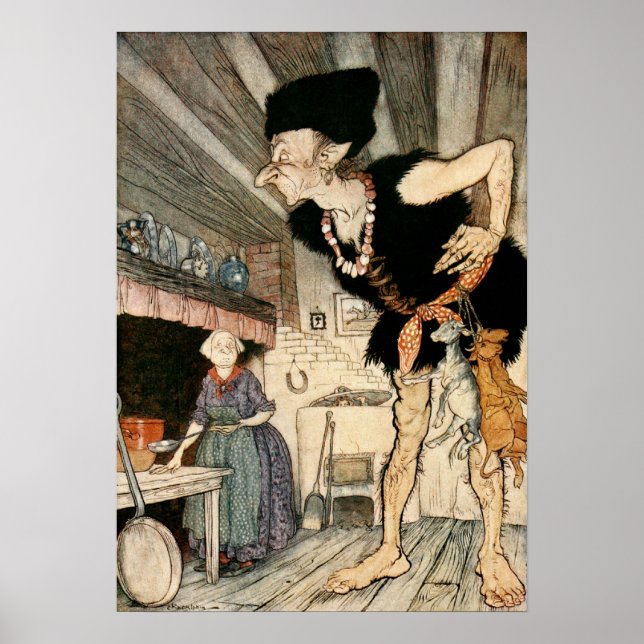 Fee-fi-fo-fum, I Smell the Blood of an Englishman Poster (Front)