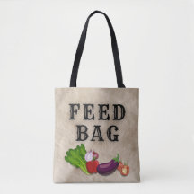 "FEED BAG" - All-Purpose and Everyday Use Tote
