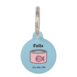 Feed Me! Cat Pet Tag