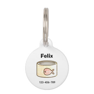 Feed Me! Cat Pet Tag