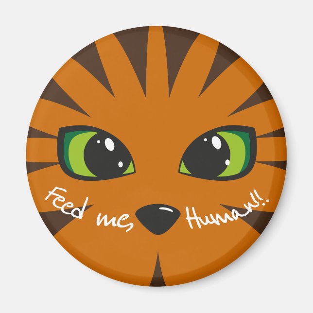 Feed me, human! magnet (Front)