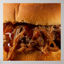 Feed Me NOW Barbecue Poster - SRF