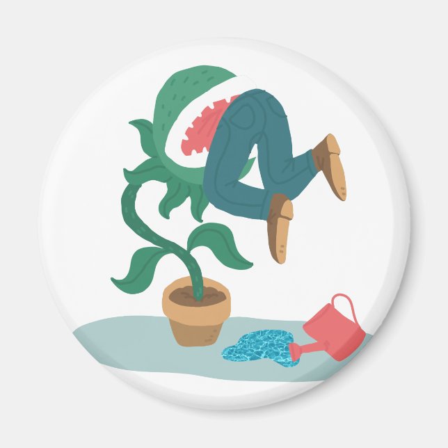feed me venus flytrap magnet (Front)