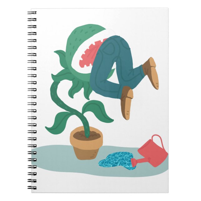 feed me venus flytrap notebook (Front)
