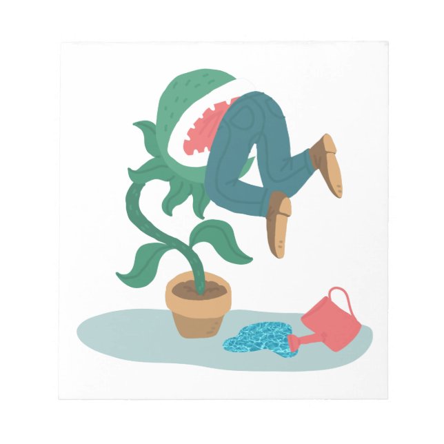 feed me venus flytrap notepad (Front)